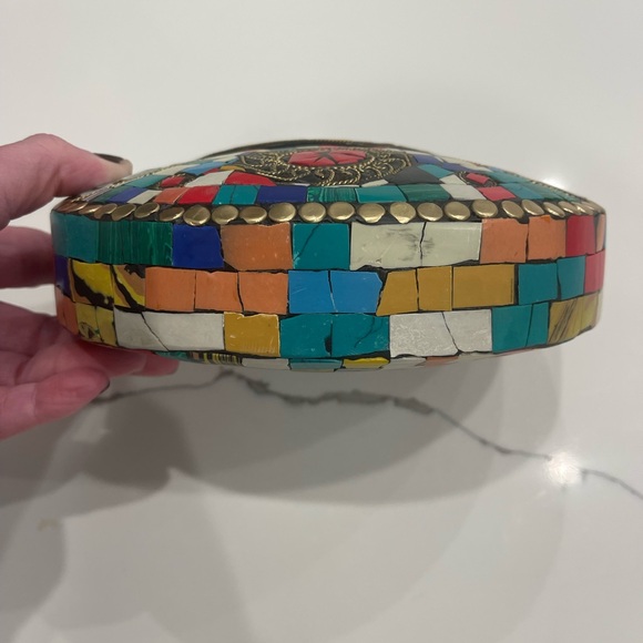 Ramla Rare Multicolor Mosaic Crossbody Bag - Picture 5 of 6